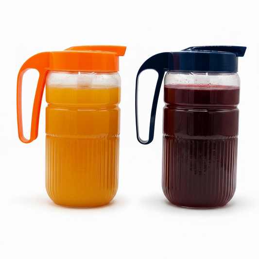 Austin Plastic Water Jug with Lid – 1.6L BPA Free Water Pitcher for Juice, Water & Cold Drinks