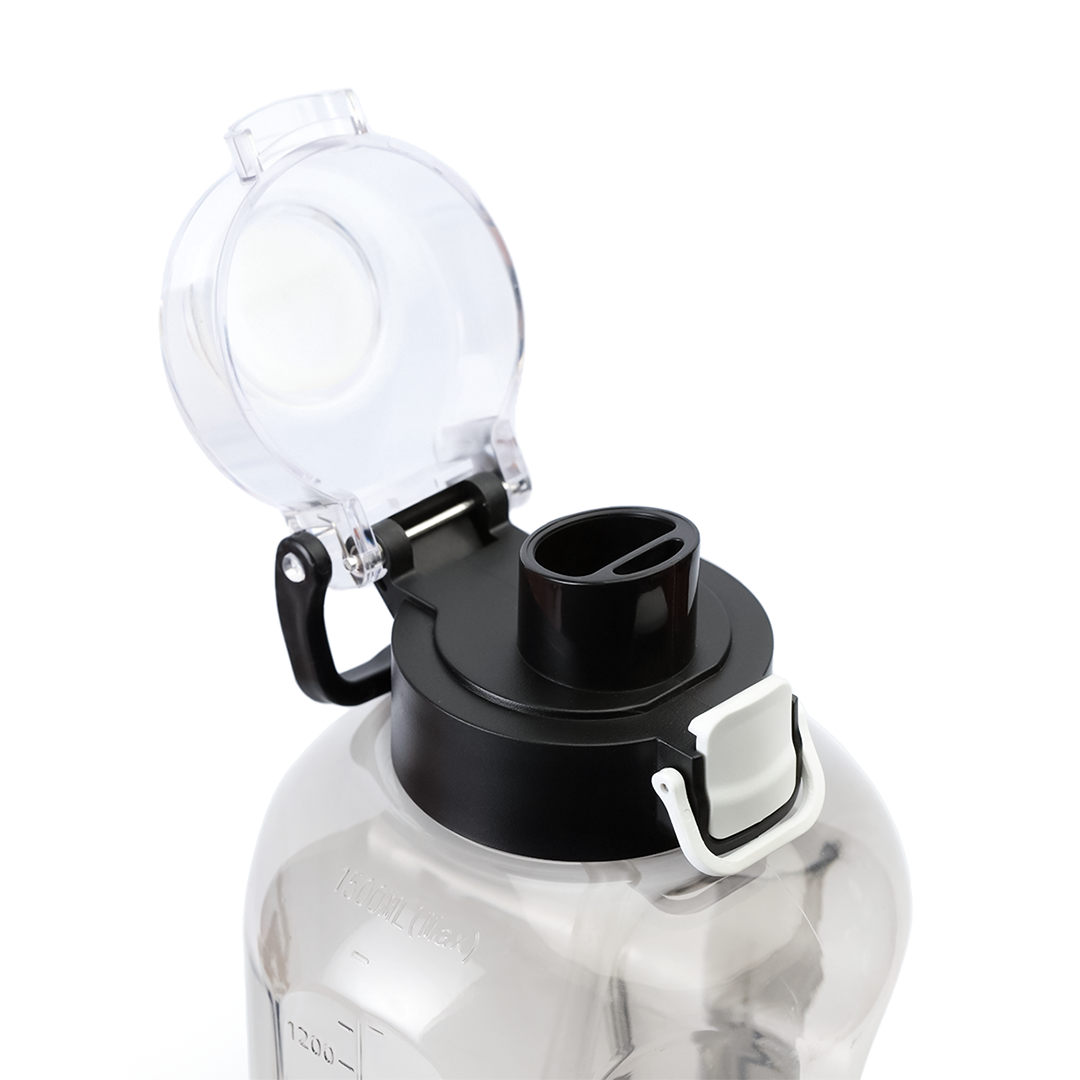 Sporty Water Bottle with Straw | Leak Proof Gym Bottle – 1 Litre / 1.5 Litre / 2 Litre