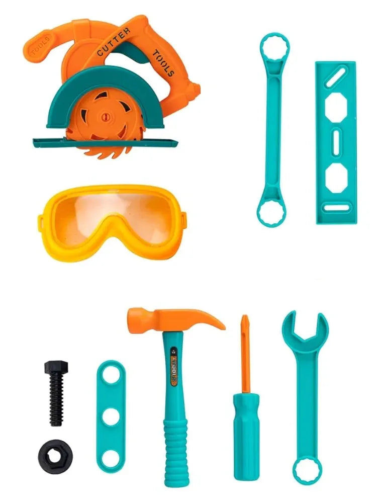 Pack of 10 Automobile Tools Kit – Mechanical Toy Set for Kids