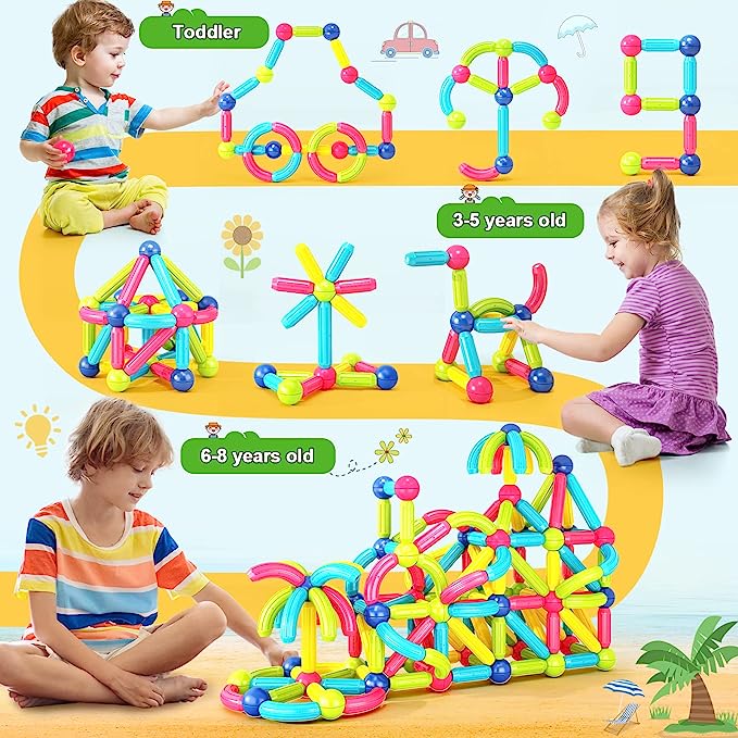 Magnetic Building Blocks For Kids