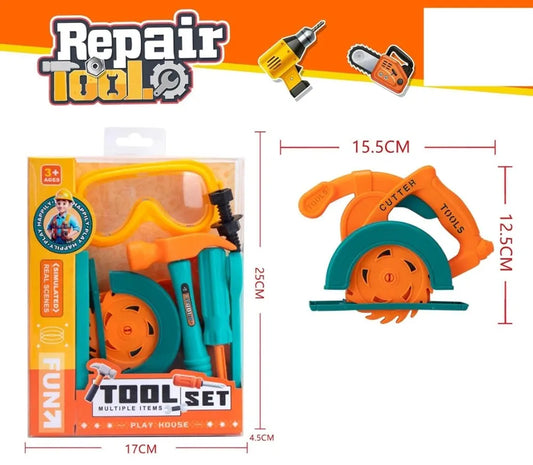 Pack of 10 Automobile Tools Kit – Mechanical Toy Set for Kids