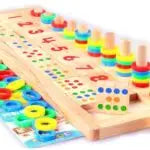 Wooden Educational Teaching Logarithmic Board