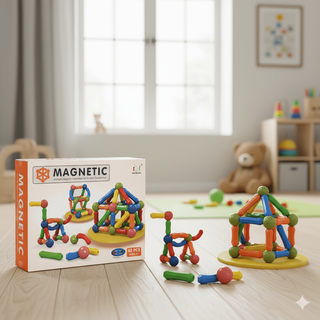 Magnetic Building Blocks For Kids