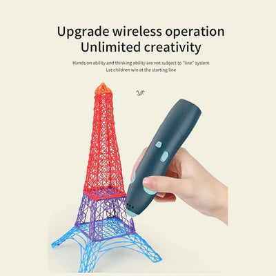 USB Rechargeable 3D Drawing Pen for Kids – Creative Art & Learning Tool