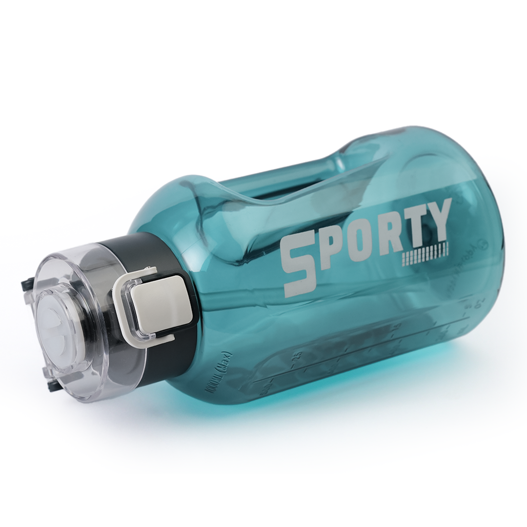 Sporty Water Bottle with Straw | Leak Proof Gym Bottle – 1 Litre / 1.5 Litre / 2 Litre