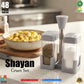 Shayan Cruet Set – Salt & Pepper Shaker Set with Stand | Spice Seasoning Dispenser for Kitchen & Dining Table