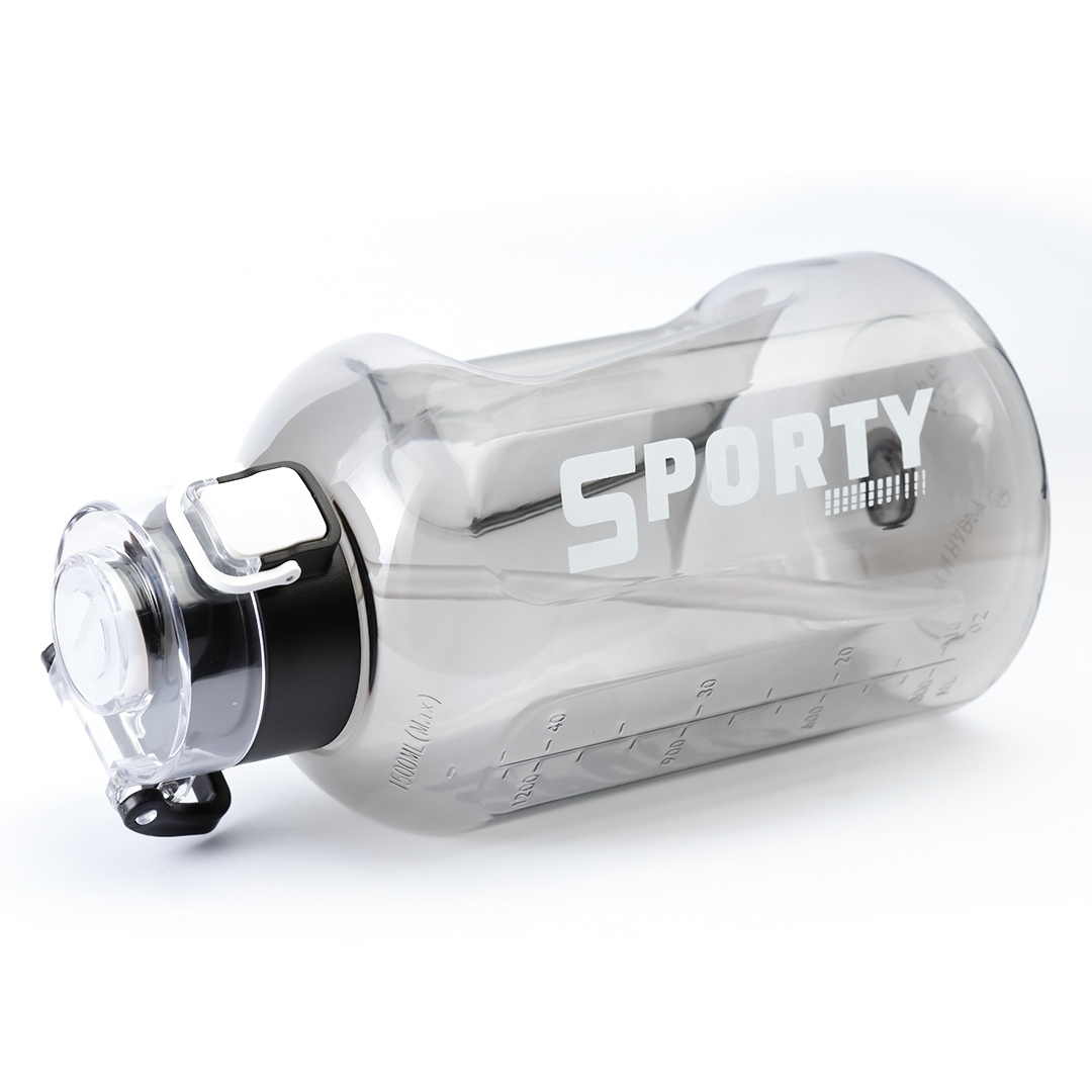 Sporty Water Bottle with Straw | Leak Proof Gym Bottle – 1 Litre / 1.5 Litre / 2 Litre
