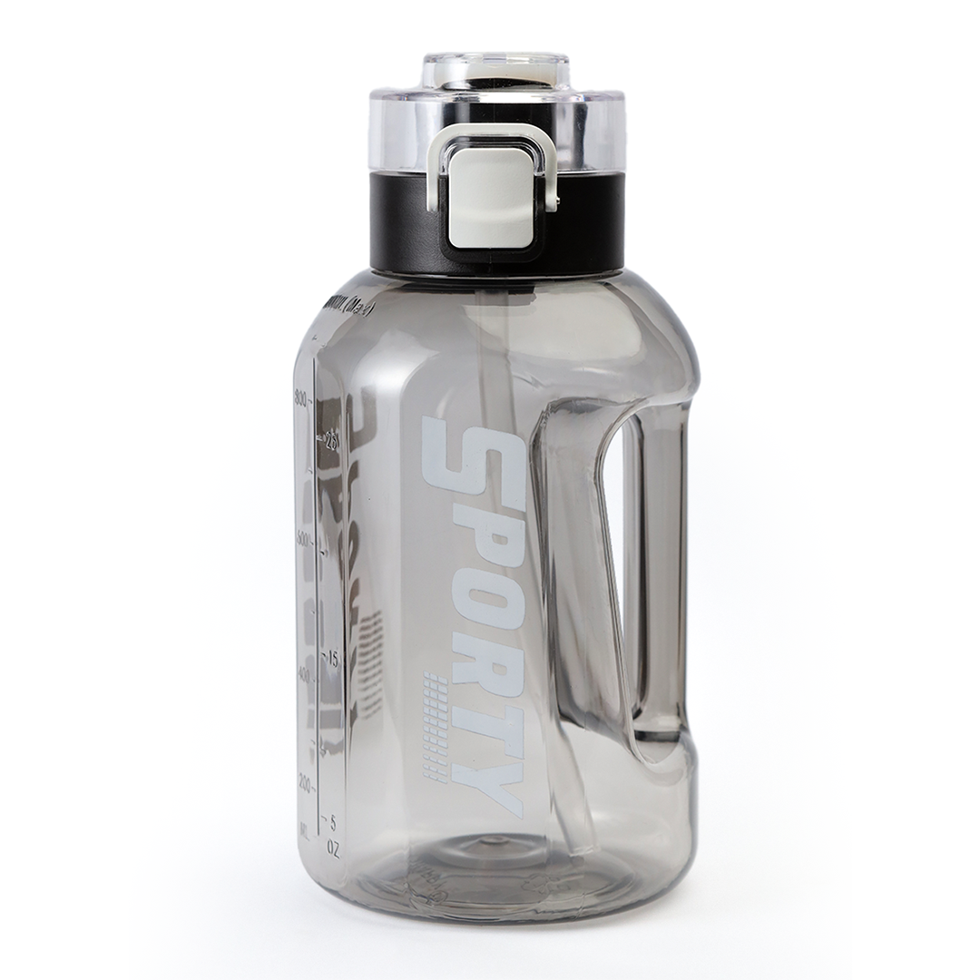 Sporty Water Bottle with Straw | Leak Proof Gym Bottle – 1 Litre / 1.5 Litre / 2 Litre