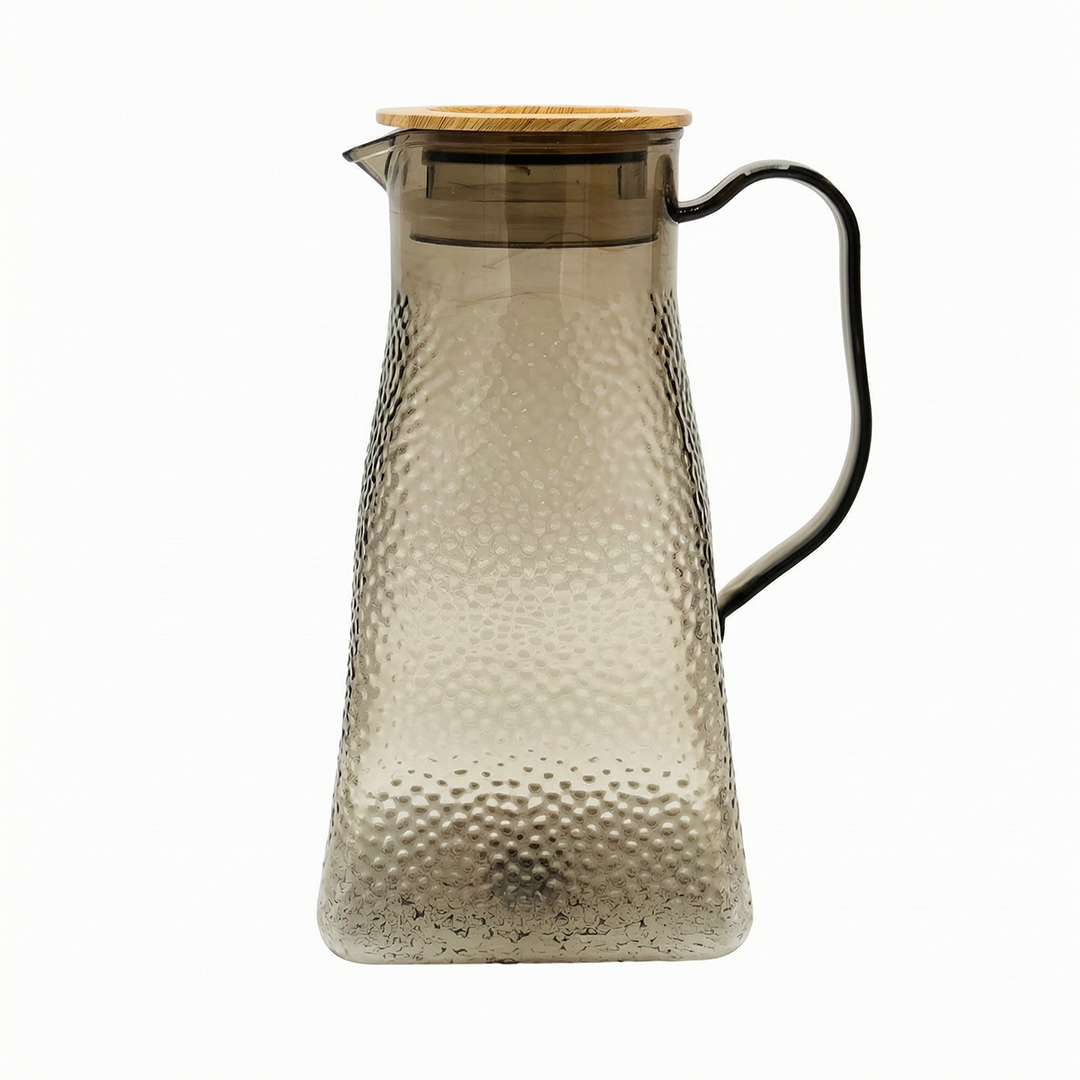 Zibo Plastic Water Jug 1.8L with Lid – BPA Free Water Pitcher for Juice, Water & Cold Drinks