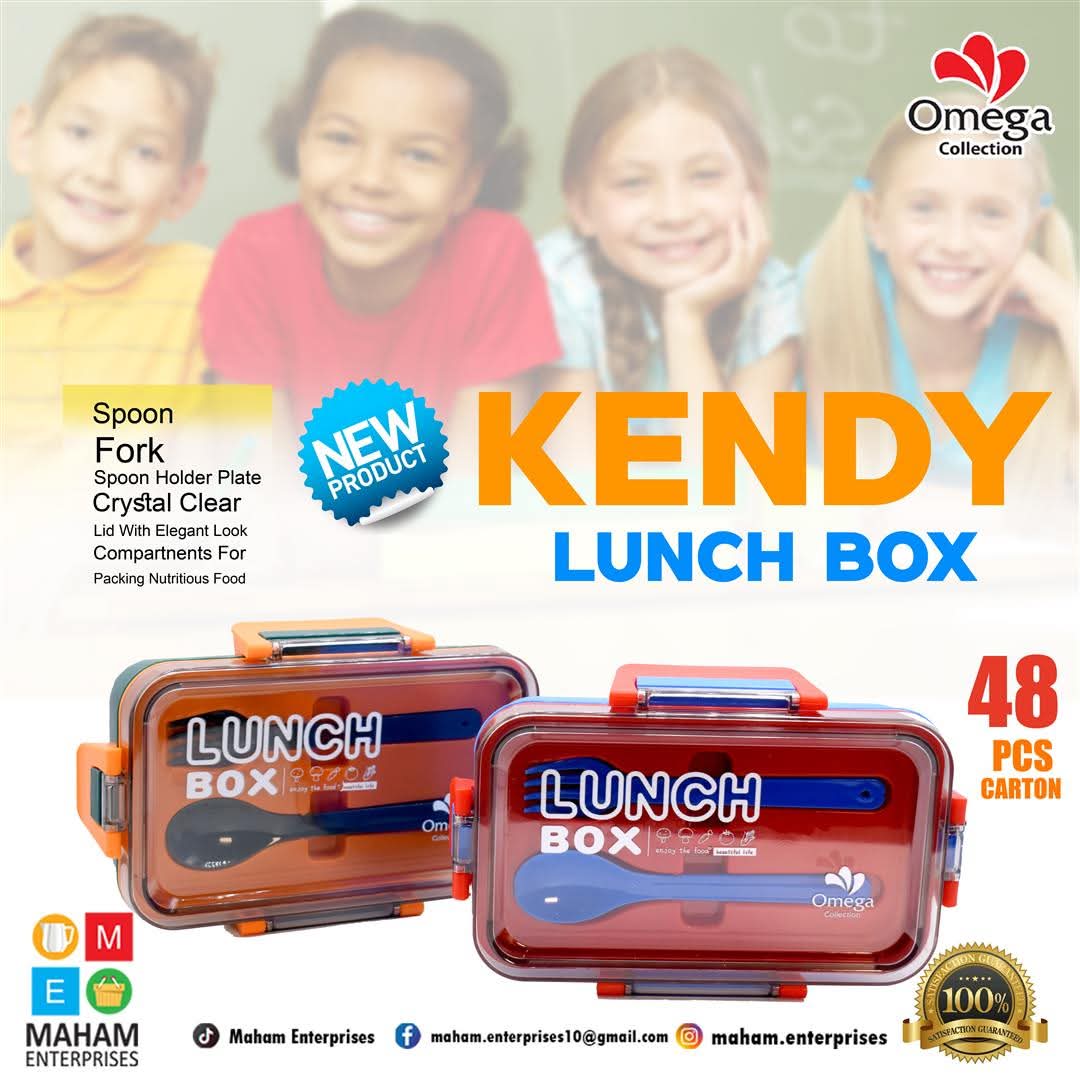 Kendy Lunch Box – With Spoon & Fork