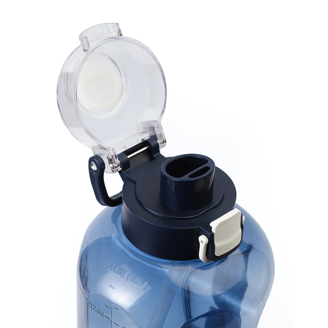Sporty Water Bottle with Straw | Leak Proof Gym Bottle – 1 Litre / 1.5 Litre / 2 Litre