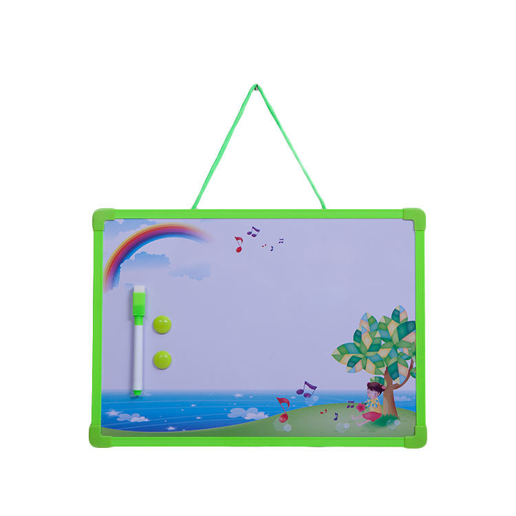 Double Sided Magnetic Small Whiteboard Cute Cartoon Pattern Kids Children Writing Board