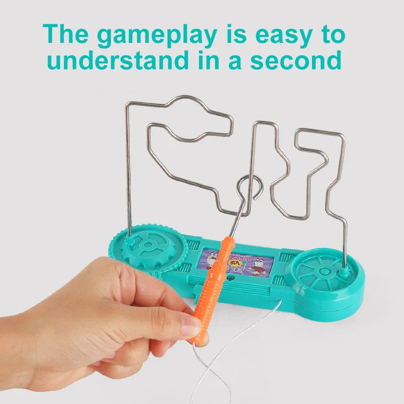 Buzz Wire Game for Kids Electric Shock Maze Touch Game