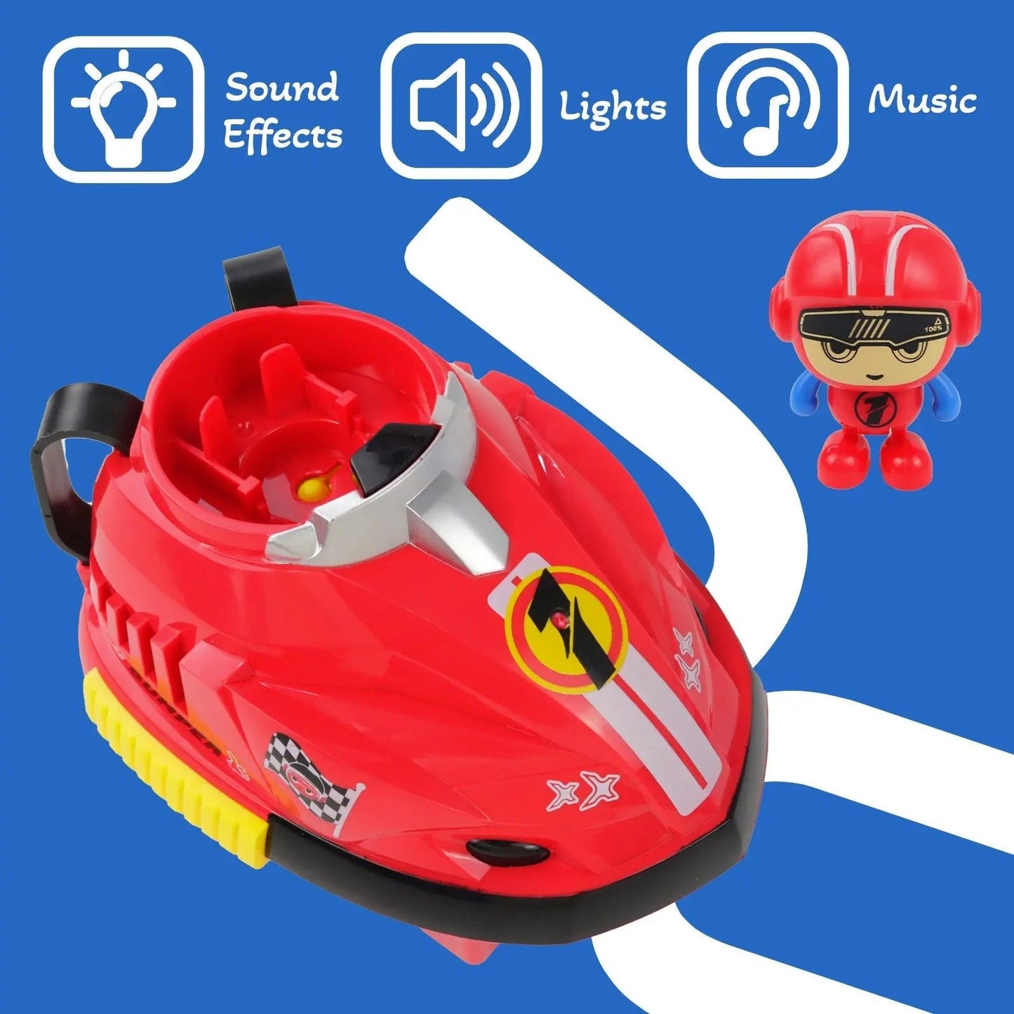 Rechargeable RC Bumper Car Set for Kids – 2 Cars + Controllers | Crash & Spin Game