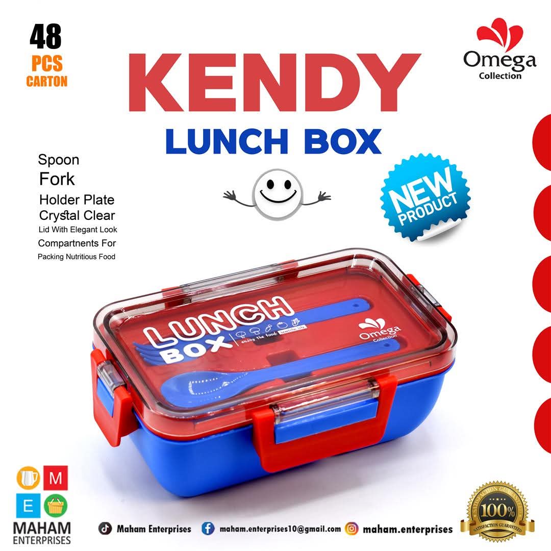 Kendy Lunch Box – With Spoon & Fork