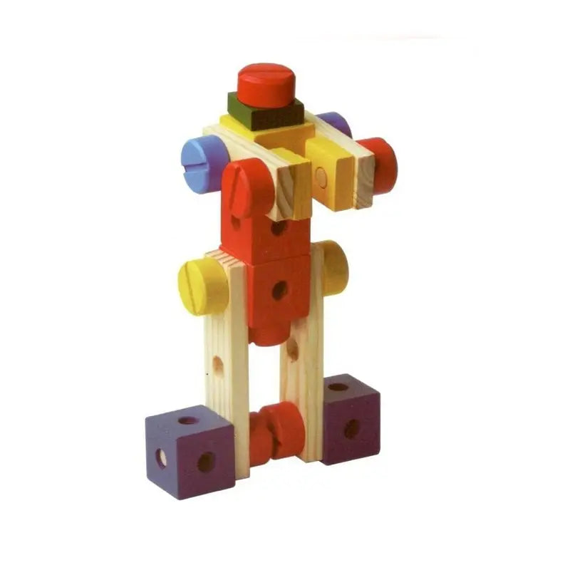 Wooden Multi-Functional Nut Combination Construction Set Toy